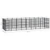 Outdoor Dog Kennel Steel 267.8 ftÂ¬â‰¤