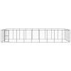 Outdoor Dog Kennel Steel 468.9 ftÂ¬â‰¤