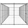 Outdoor Dog Kennel Steel with Roof 234.4 ftÂ¬â‰¤