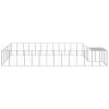 Dog Kennel Silver 247.5 ftÂ¬â‰¤ Steel