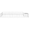 Dog Kennel Silver 286.5 ftÂ¬â‰¤ Steel