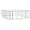 Outdoor Dog Kennel Steel 390.7 ftÂ¬â‰¤