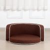 Brown Round Pet Sofa Dog sofa Dog bed Cat Bed Cat Sofa