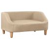 beige Pet Sofa Dog Sofa Cat sofa