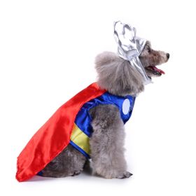 Pet Clothes Creative Halloween Christmas Dog Clothes (Option: SDZ55 Thor-S)