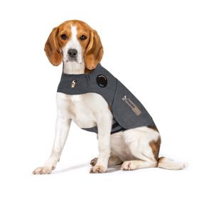 ThunderShirt Anxiety Jacket for Dogs, Heather Grey, Medium (size: XXS)