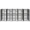 Outdoor Dog Kennel Steel 99.2 ftÂ¬â‰¤