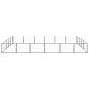 Dog Kennel Black 387.5 ftÂ¬â‰¤ Steel