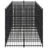 Outdoor Dog Kennel Steel 138.9 ftÂ¬â‰¤