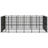 Outdoor Dog Kennel Steel 238.1 ftÂ¬â‰¤