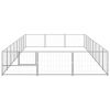 Dog Kennel Silver 258.3 ftÂ¬â‰¤ Steel