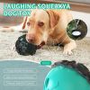 PawPartner Dog Ball Toy Squeaky Giggle Interactive Puppy Ball For Aggressive Chewers Indestructible Chew Toys For Small/Medium