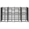 Outdoor Dog Kennel Steel 79.3 ftÂ¬â‰¤