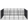 Outdoor Dog Kennel Steel 357.1 ftÂ¬â‰¤