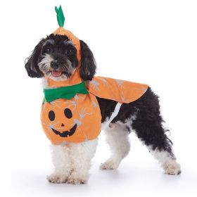 Pet Supplies Universal Clothes Bat (Option: PF100 Orange Pumpkin-XL)